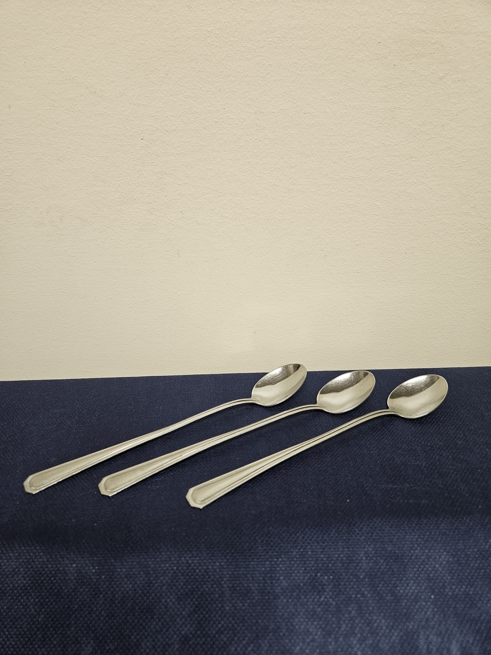 Vintage Vogue USA Stainless Steel Long Iced Tea Spoons / Parfait Spoons